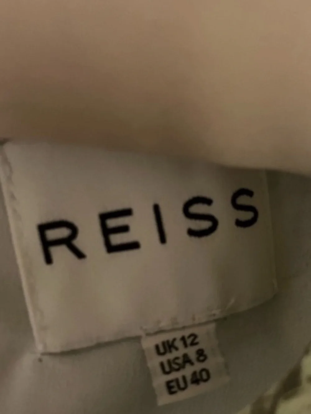Reiss Montgomery Silk Green Dress Size 8 Euro Summer
